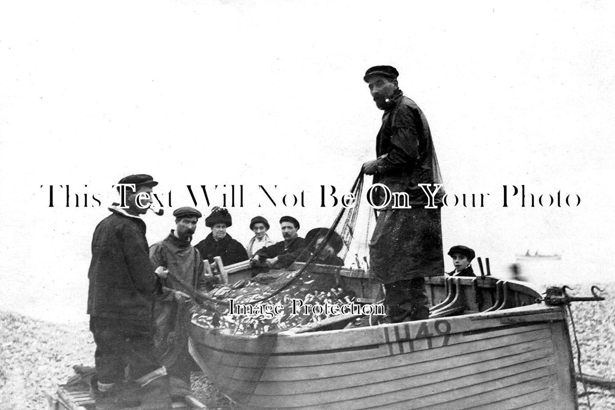 SF 4542 - Fishing Boat At Aldeburgh, Suffolk