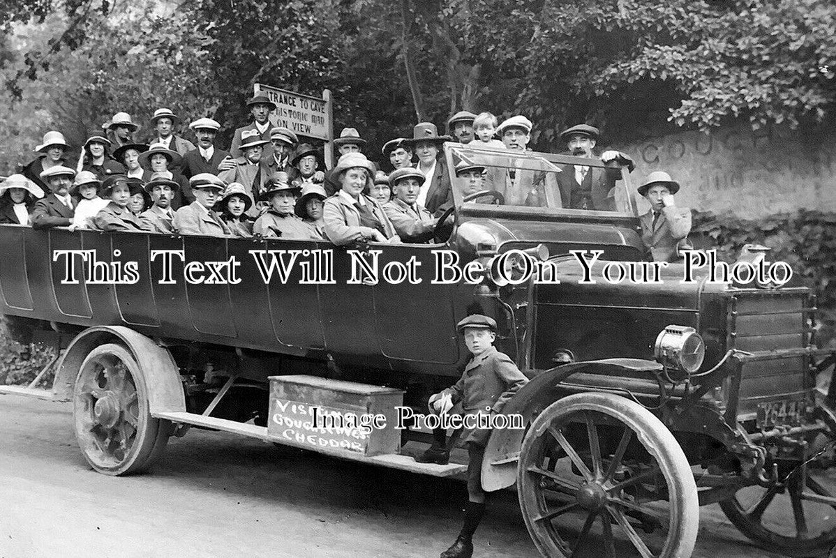 SO 3099 - Charabanc Visit To Goughs Caves, Cheddar, Somerset