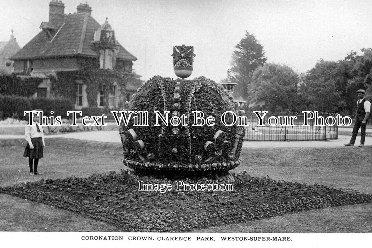 SO 3125 - The Coronation Crown, Clarence Park, Weston Super Mare