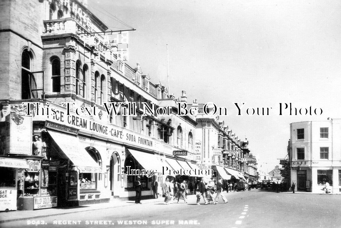 SO 3134 - Regent Street, Weston Super Mare, Somerset c1960
