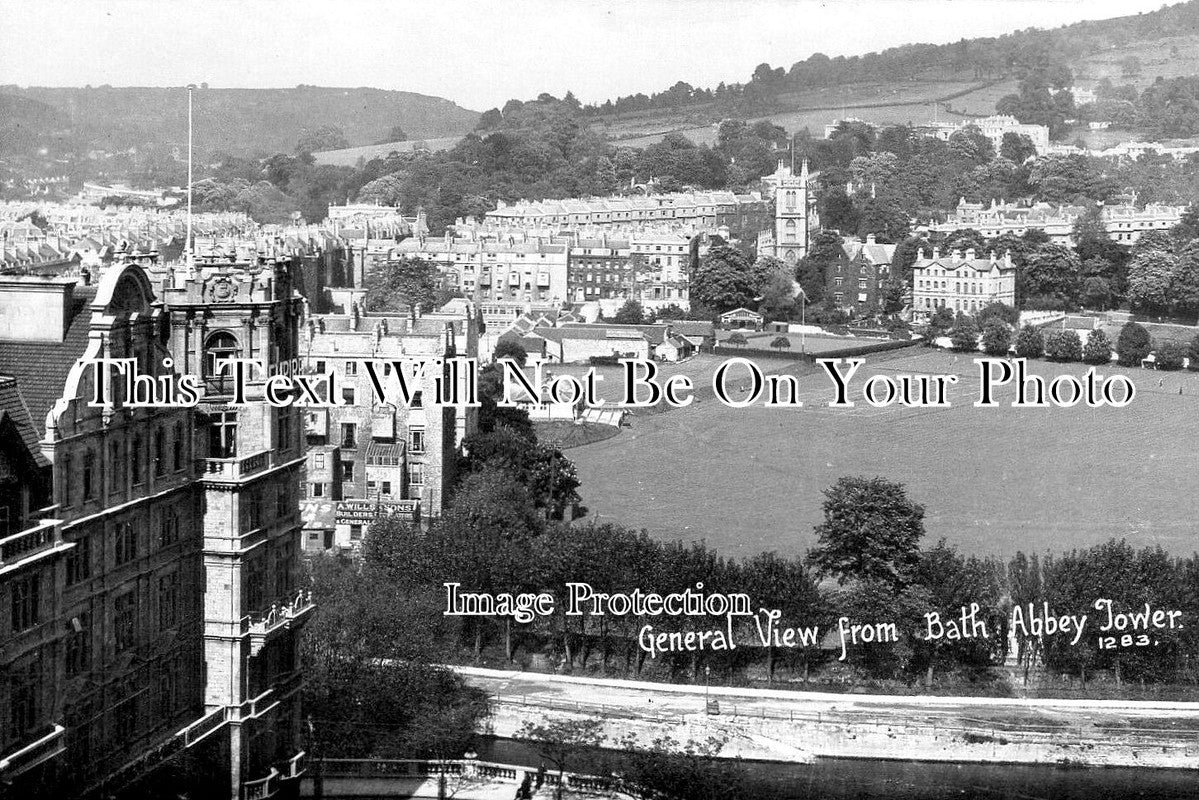 SO 3142 - View From Bath Abbey, Somerset