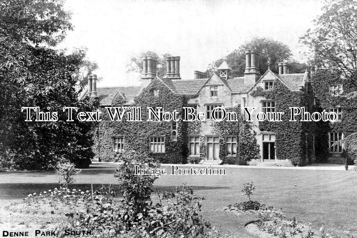 SX 6052 - Denne Park, Horsham, Sussex c1906