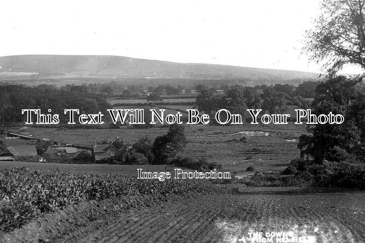 SX 6178 - The Sussex Downs From Henfield, Sussex