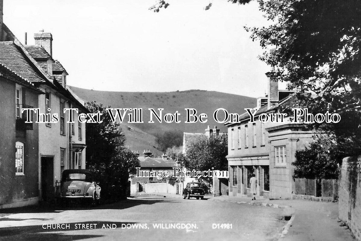 SX 6192 - Church Street & Sussex Down, Willingdon, Sussex