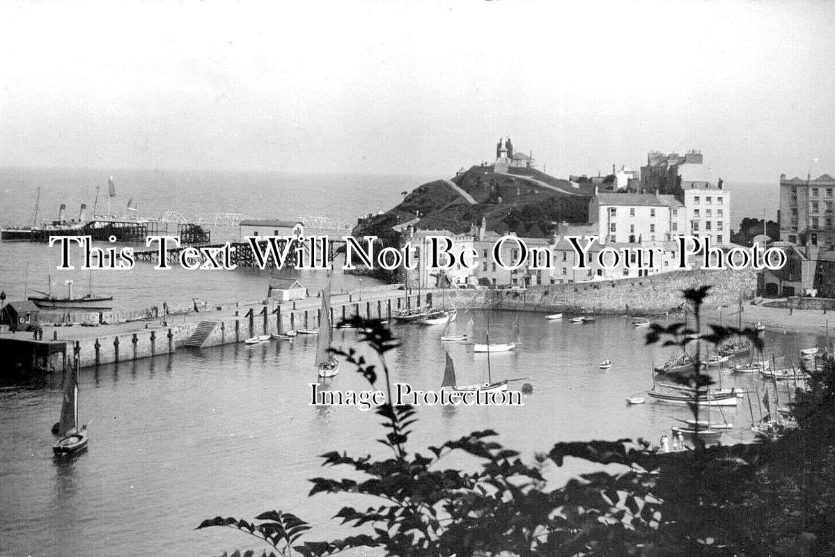 WL 3135 - General View Of Tenby Harbour, Wales