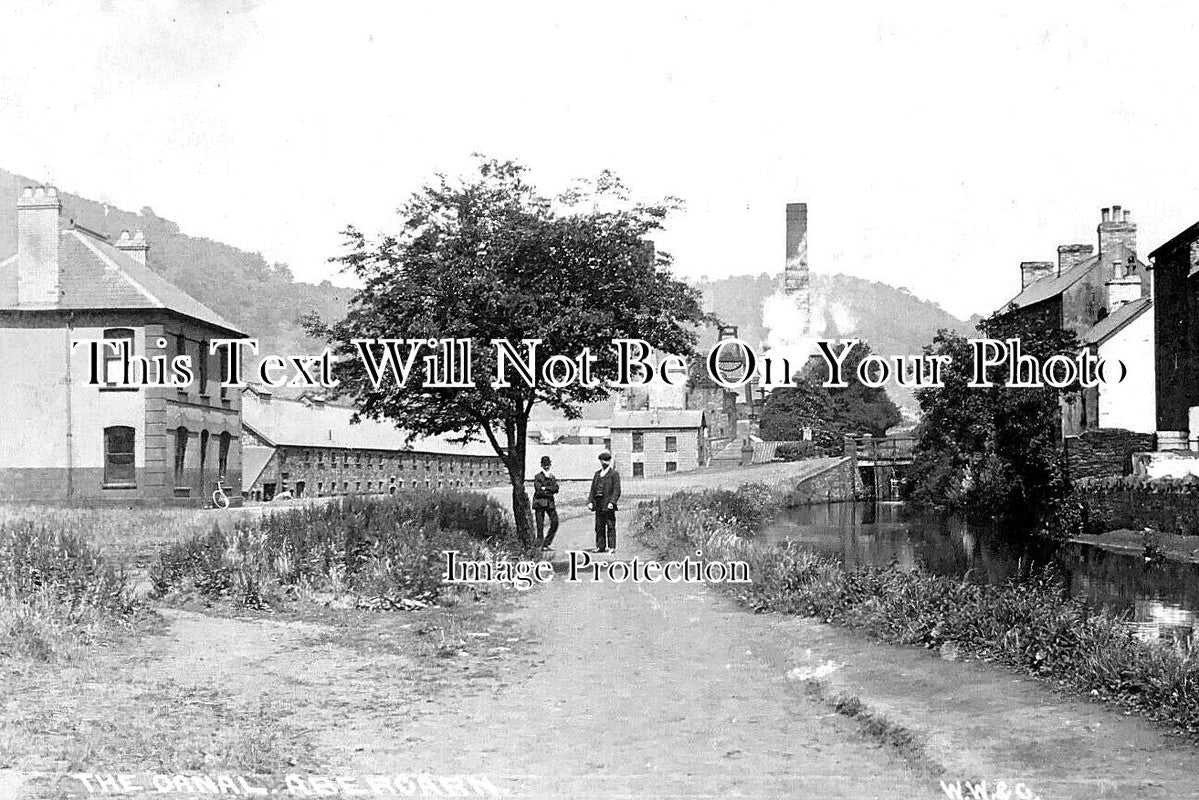 WL 3146 - The Canal At Abercarn, Caerphilly, Wales
