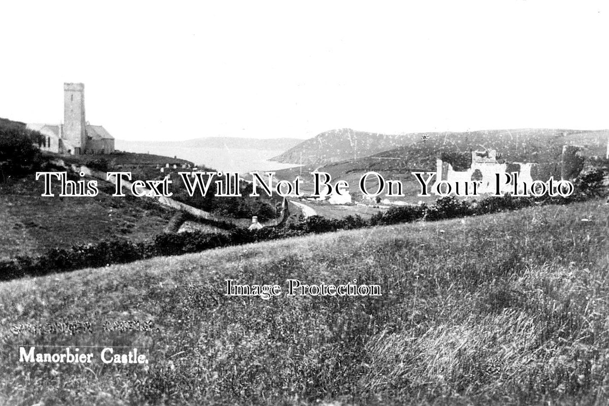WL 3165 - Manorbier Castle, Wales