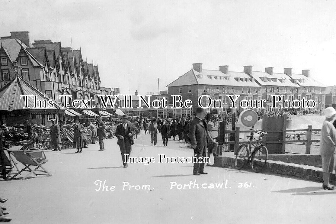 WL 3176 - The Prom, Porthcawl, Wales c1932