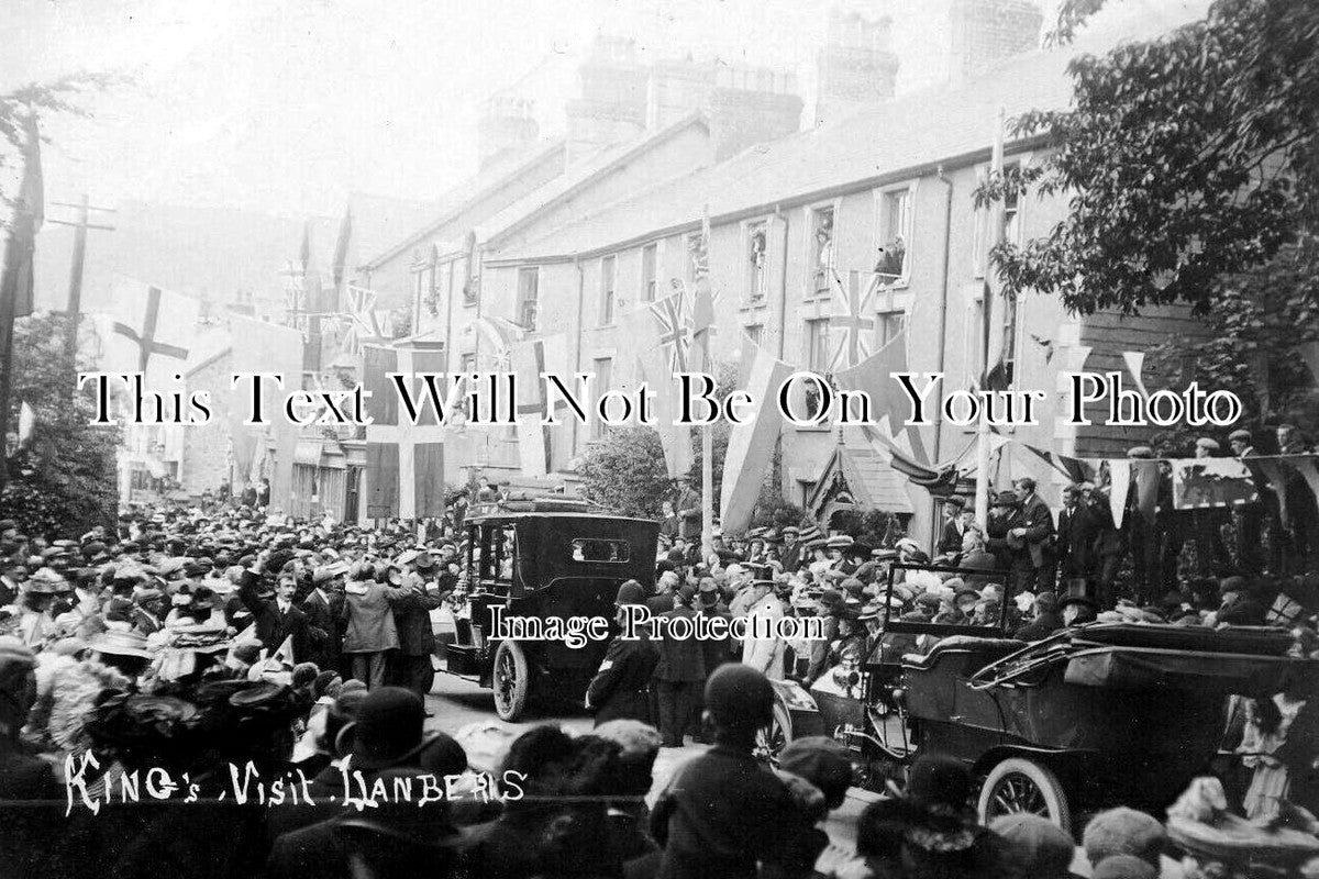 WL 3185 - Kings Visit To Llanberis, Wales