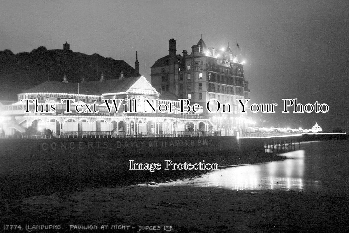 WL 3197 - Llandudno Pavilion Grand Hotel, Wales