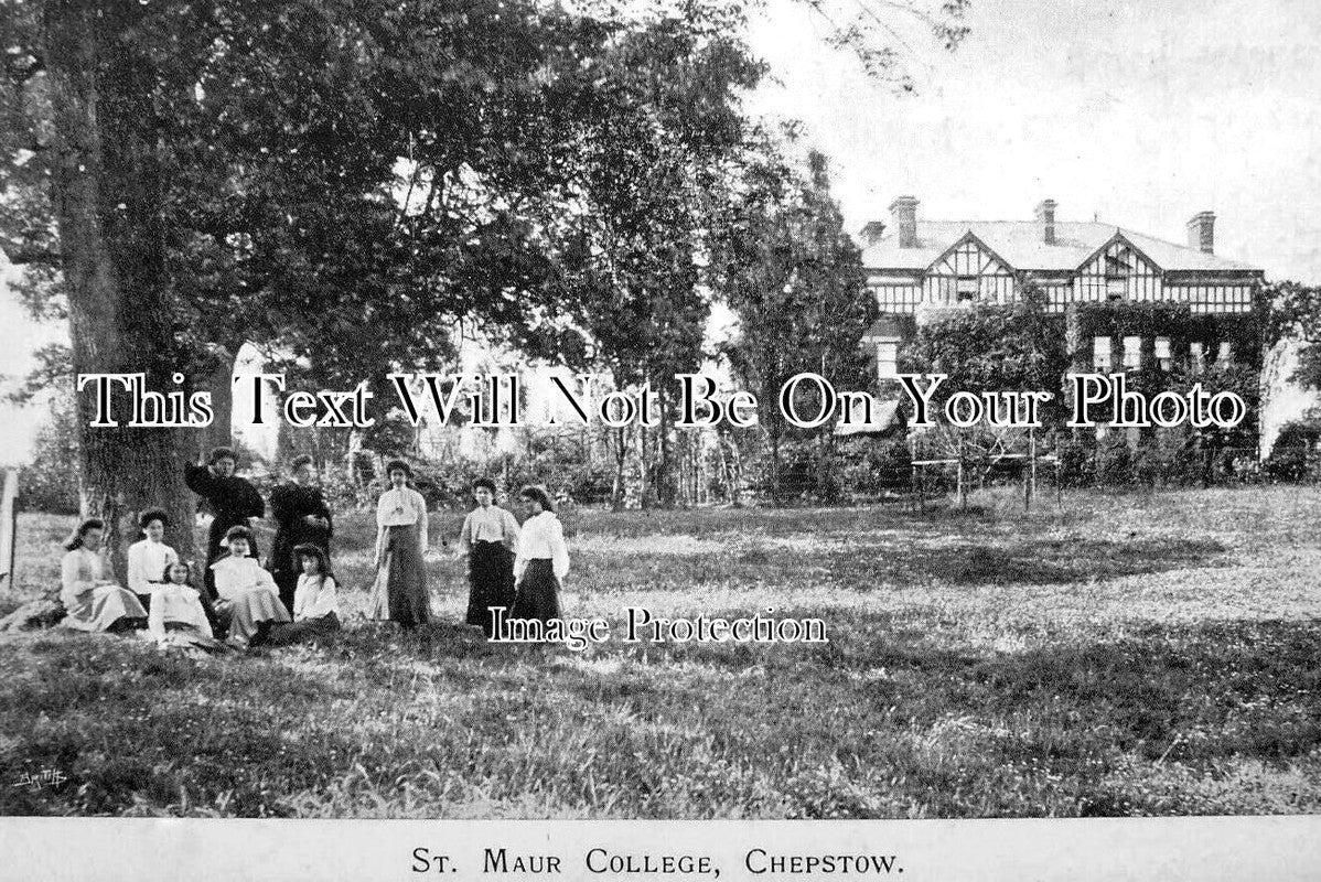 WL 3218 - St Maur College, Chepstow, Wales c1906