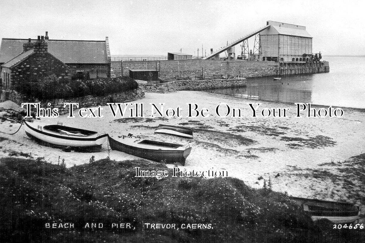 WL 3237 - Beach & Pier, Trevor Caerns, Wales