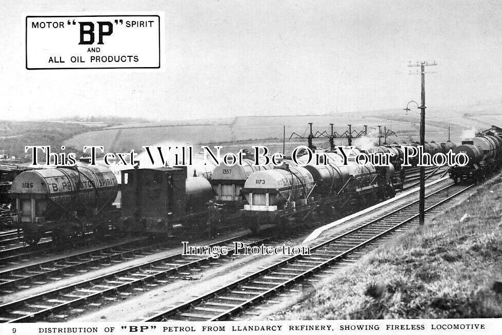 WL 3395 - BP British Petroleum Petrol, Llandarcy Refinery, Wales