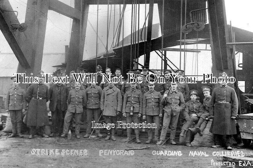 WL 3407 - Strike At Penygraig Naval Colliery, Wales
