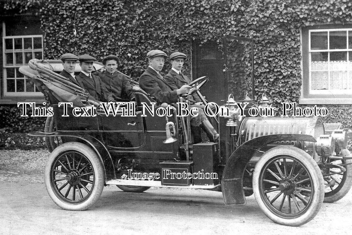 WL 3417 - Vintage Motor Car, Llandilo, Wales c1909