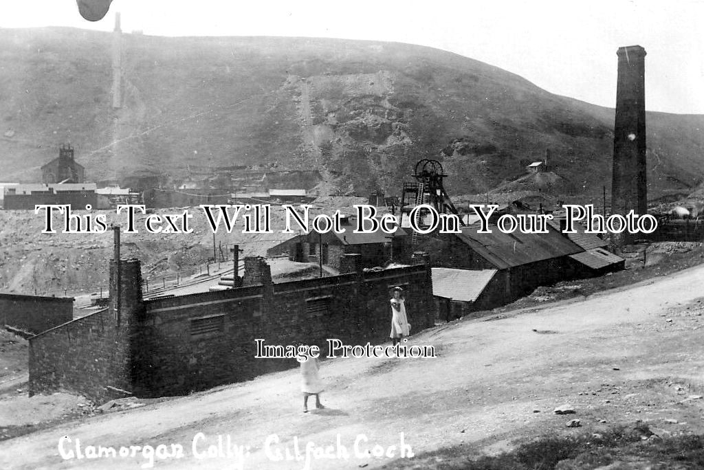 WL 3433 - Glamorgan Colliery, Gilfach Goch, Wales c1911