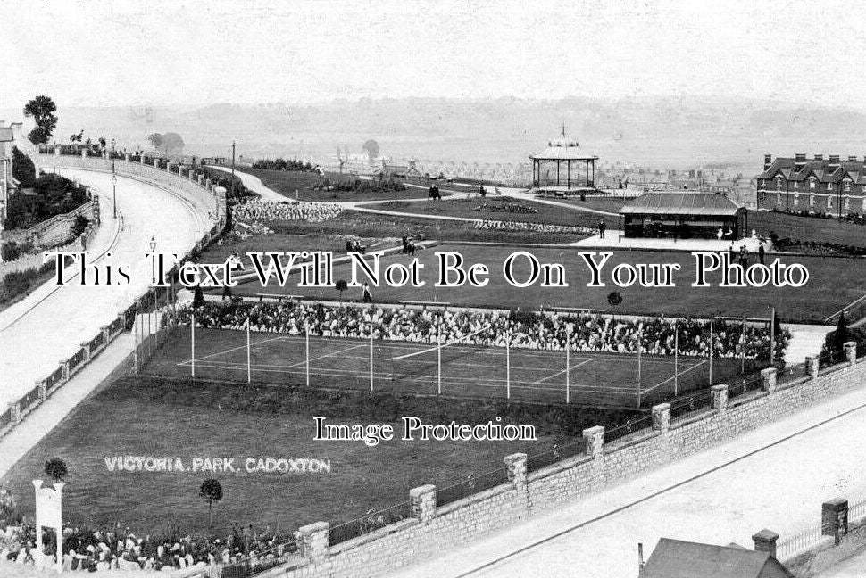WL 3440 - Victoria Park, Cadoxton, Wales c1913