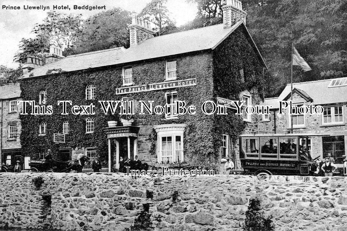WL 3448 - Prince Llewellyn Hotel, Beddgelert, Wales