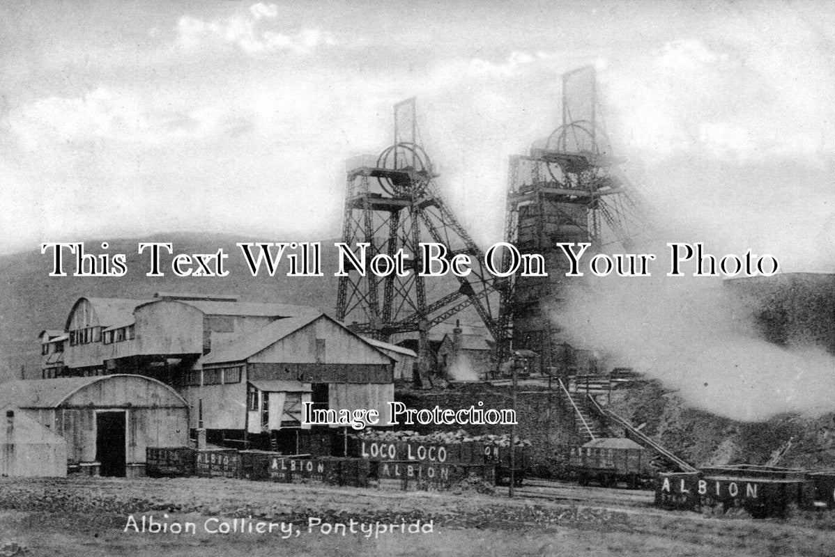 WL 3459 - Albion Colliery, Coal Mine, Pontypridd, Wales