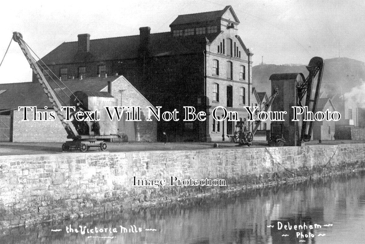 WL 3498 - The Victoria Mills, Caernarvon, Wales c1909