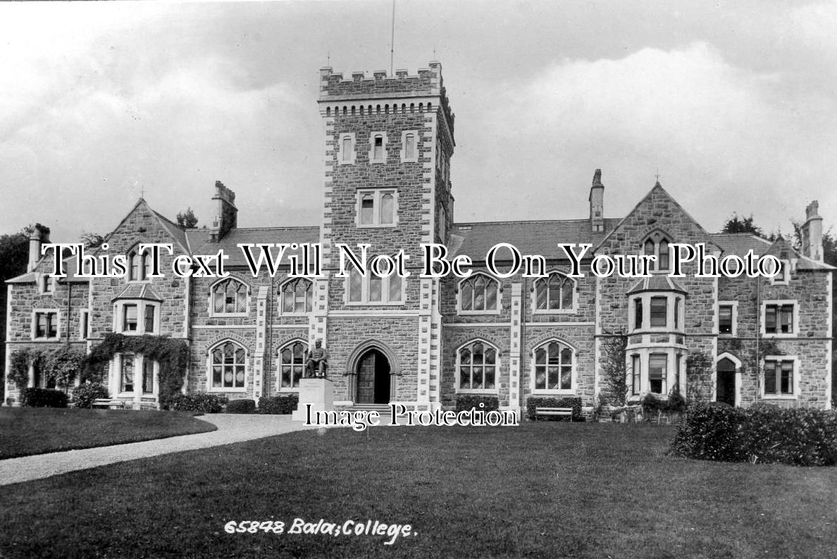 WL 3500 - Bala College, Llanuwchllyn, Wales c1914