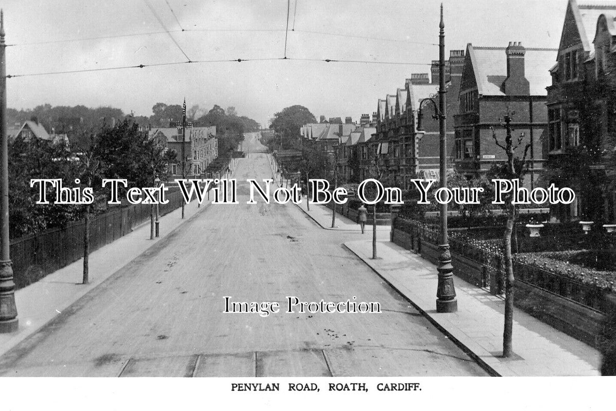 WL 3536 - Penylan Road, Roath, Cardiff, Wales c1910