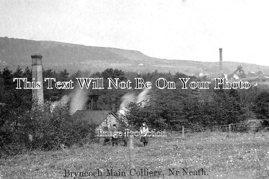 WL 3549 - Bryncoch Main Colliery Near Neath, Wales c1918