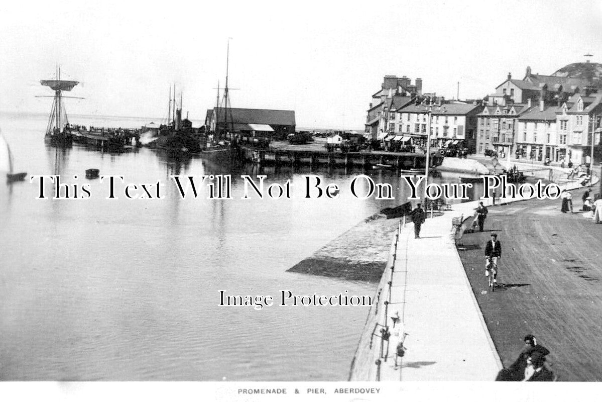 WL 3551- Promenade & Pier, Aberdovey, Wales