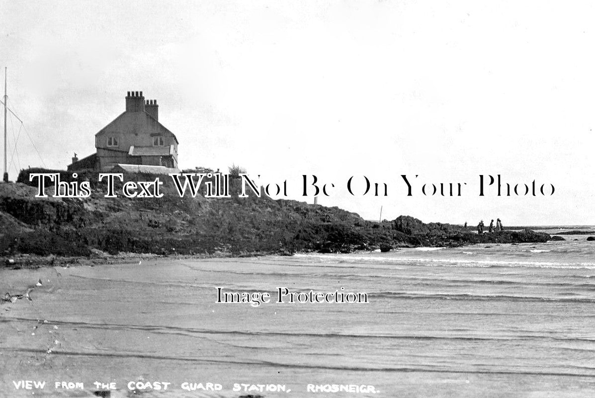 WL 3563 - Coast Guard Station, Rhosneigr, Anglesey, Wales
