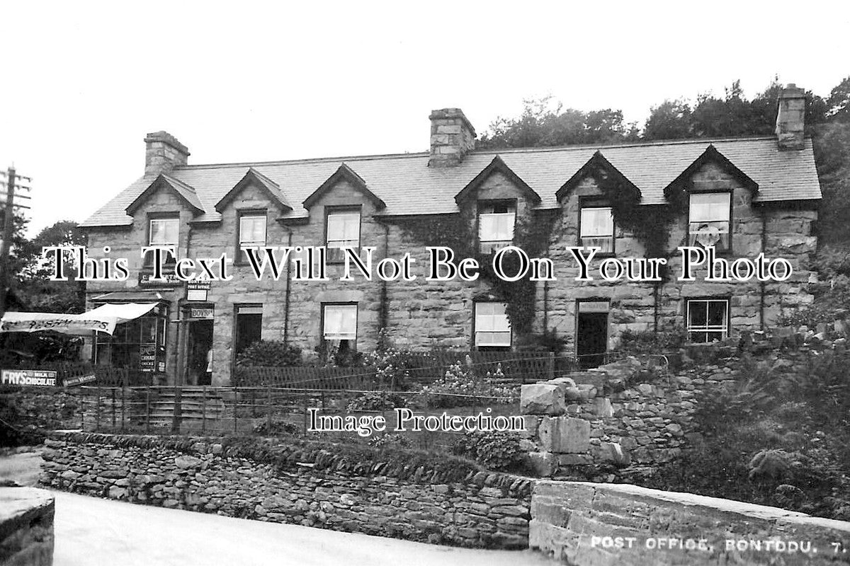 WL 3569 - Bontddu Post Office, Wales c1925