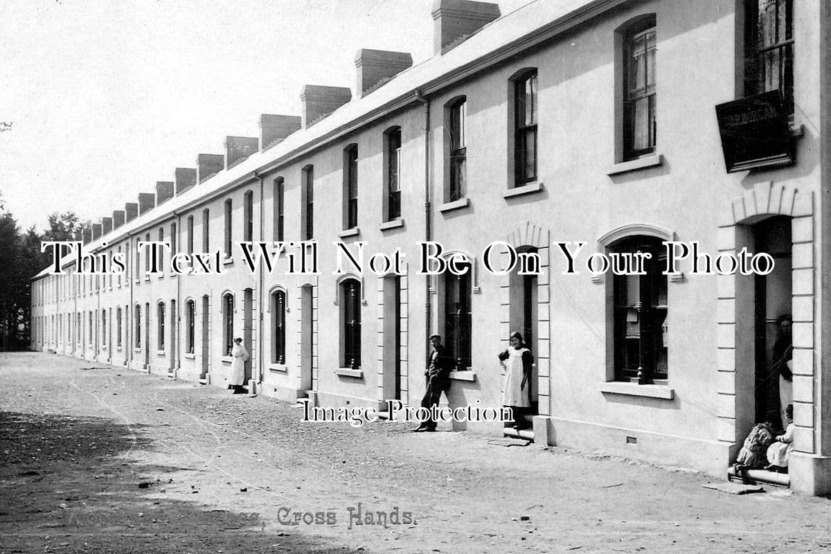 WL 3575 - Woodland Terrace, Cross Hands, Wales c1910