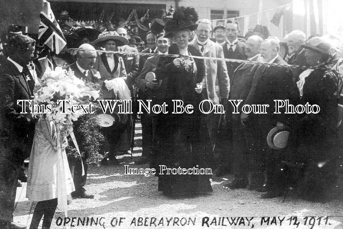 WL 3605 - Opening Of Aberayron Railway, Wales 1911