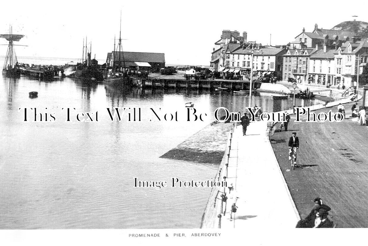 WL 3615 - Promenade & Pier, Aberdovey, Wales
