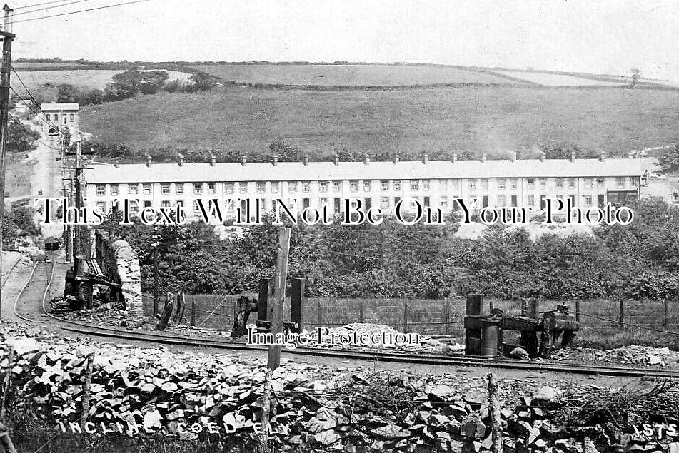 WL 3628 - Railway Incline Coed Ely, Wales c1911
