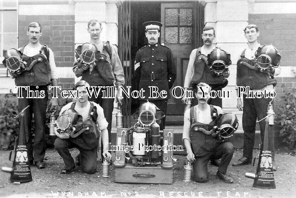 WL 3634 - No9 Coal Mine Colliery Rescue Team, Wyndam, Wales