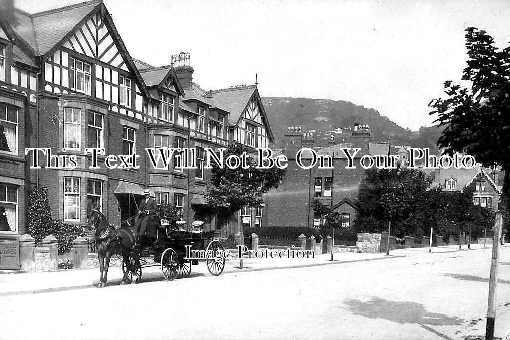 WL 3637 - Clement Avenue, Llandudno, Caernarvonshire, Wales c1908