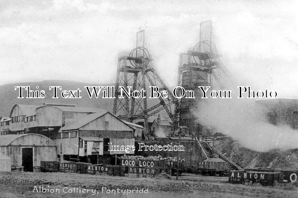 WL 3640 - Albion Coal Colliery, pontypridd, Wales