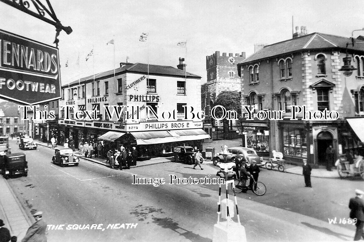 WL 3642 - The Square, Neath, Wales