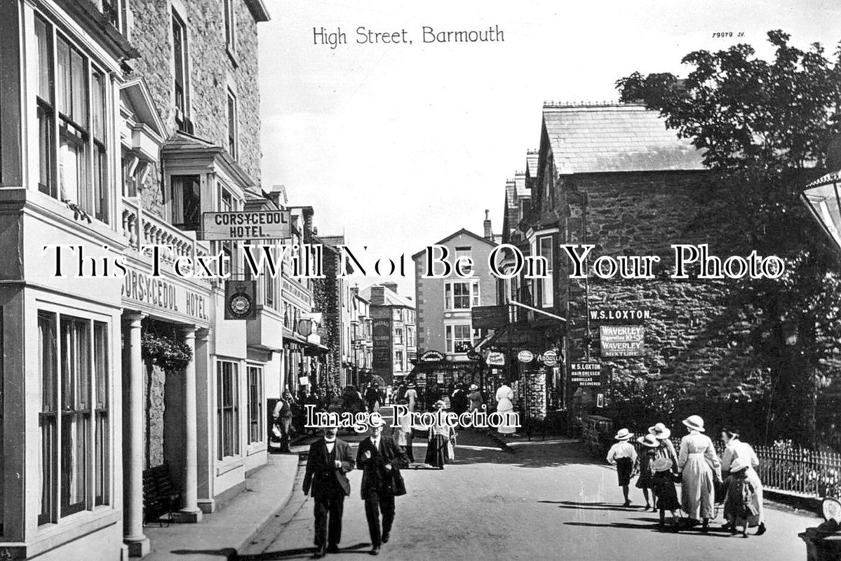 WL 3647 - High Street, Barmouth, Wales
