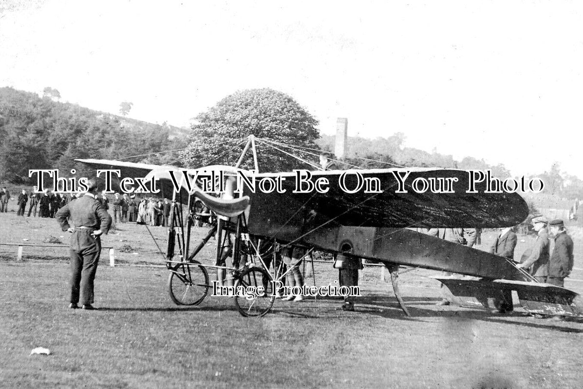 WL 3674 - Early Aircraft At Llanelly, Wales