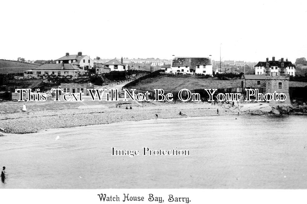 WL 3676 - Watch House Bay, Barry, Wales c1928