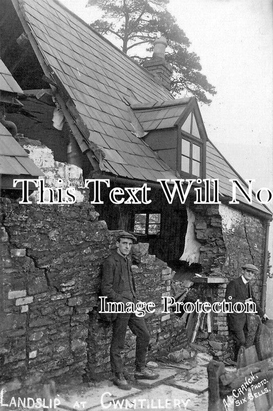 WL 3681 - Landslip At Cwmtillery, Wales