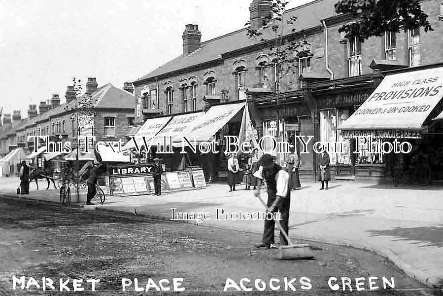 WO 1841 - Market Place, Acocks Green, Worcestershire