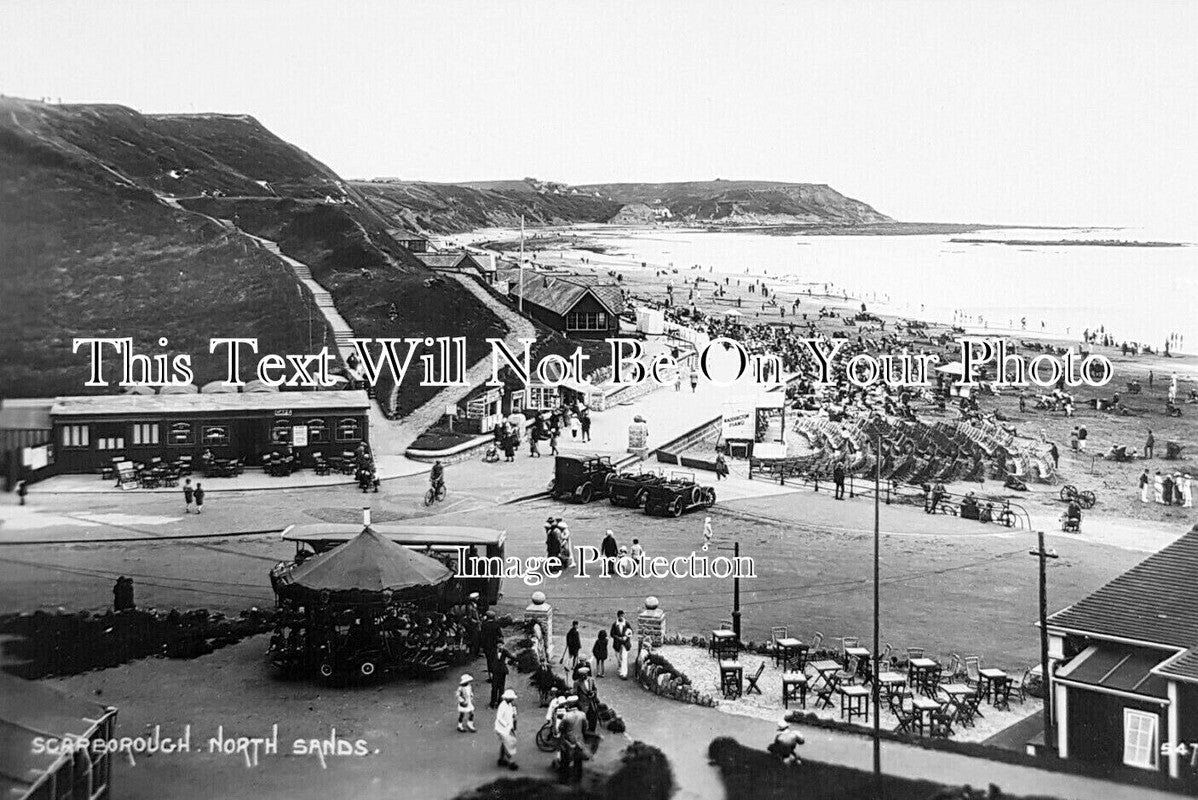 YO 13744 - North Sands, Scarborough, Yorkshire