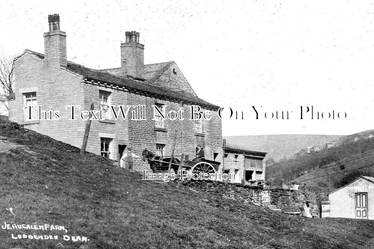 YO 13796 - Jerusalem Farm, Luddenden Dean Near Halifax, Yorkshire