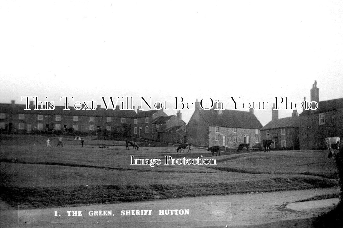 YO 13828 - The Green, Sheriff Hutton, Yorkshire
