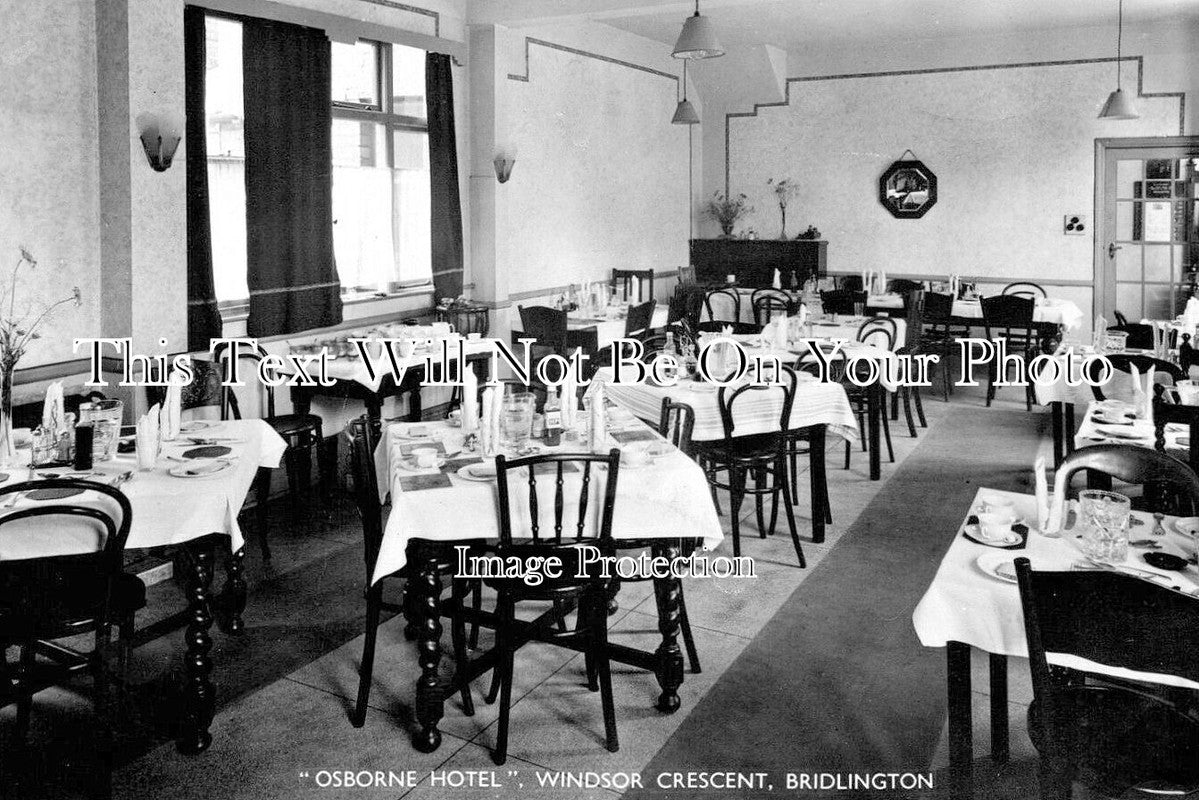 YO 13902 - Osborne Hotel, Windsor Crescent, Bridlington, Yorkshire