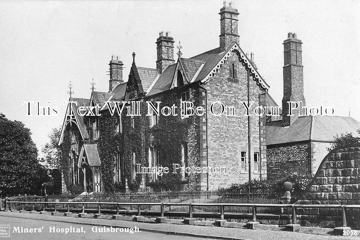 YO 13913 - Miners Hospital, Guisborough, Yorkshire