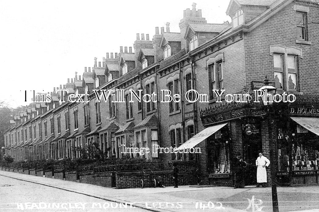 YO 14033 - Headingley Mount, Leeds, Yorkshire c1912