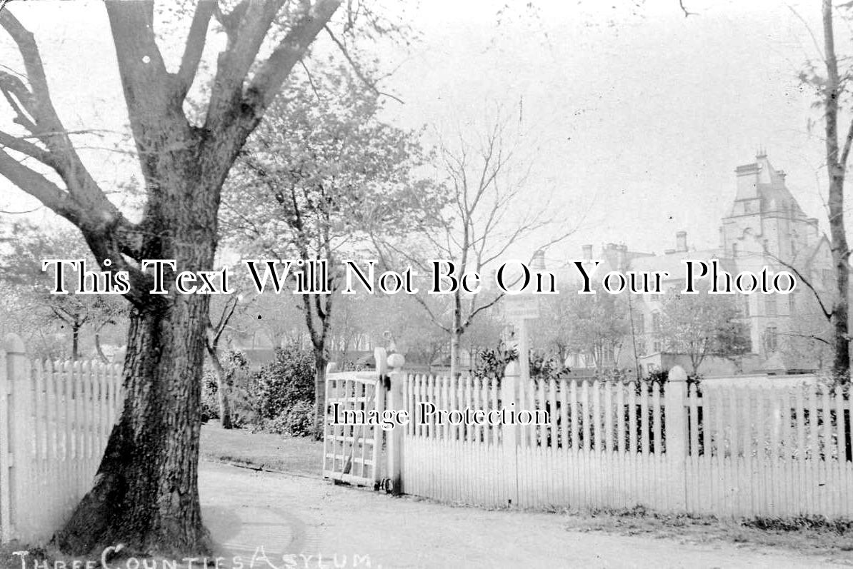 BF 1 - Three Counties Asylum Hospital Arlesey, Bedfordshire 1911